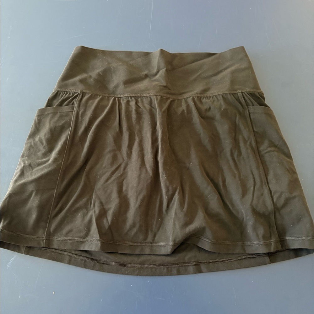 Athleta Black Bubble Mini Skirt